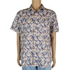 Banana Republic Large Floral Short Sleeve Shirt