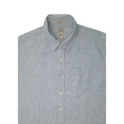 L.L. Bean Men's Slightly Fitted Linen Shirt Size XL