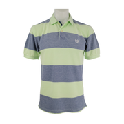 Chaps Men's Striped Natural Stretch Polo Size S