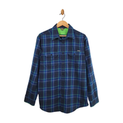 Eddie Bauer Men's Travex Plaid Button-Front Shirt Size L