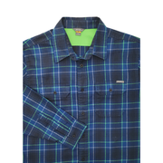 Eddie Bauer Men's Travex Plaid Button-Front Shirt Size L