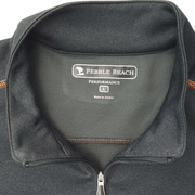 Pebble Beach Men's Quarter-Zip Performance Pullover Size L