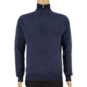 Express Quarter Zip Ribbed Knit Sweater