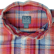 Jos. A. Bank Stays Cool Seersucker Short Sleeve Shirt