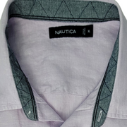 Nautica Men's Linen Long Sleeve Shirt XL