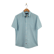 Cremieux Classics Short Sleeve Plaid Shirt Size L
