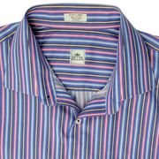 Peter Millar Multicolor Striped Long Sleeve Shirt XL