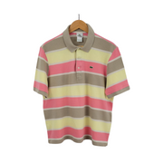 Lacoste Vintage Striped Polo Size 7