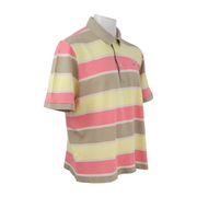 Lacoste Vintage Striped Polo Size 7