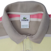 Lacoste Vintage Striped Polo Size 7