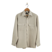 George Men's Sueded Button-Up Shirt Size M