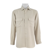 George Men's Sueded Button-Up Shirt Size M