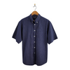 Roundtree & Yorke Windowpane Check Short Sleeve Button-Down Shirt XL