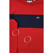 Lacoste Men's Colorblock Sweatshirt Size M