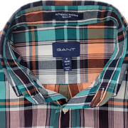 Gant Men's Authentic Madras Plaid Shirt Size M