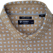 Cremieux Collection Supima Cotton Paisley Print Polo Size XL