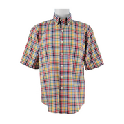 Lands' End Vintage Y2K Plaid Shirt Size L