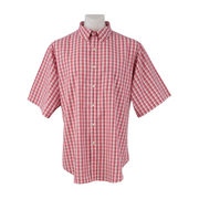 Cremieux 1971 Premium Denim Short Sleeve Plaid Shirt Size XXL