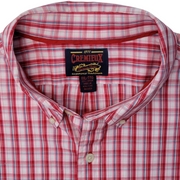 Cremieux 1971 Premium Denim Short Sleeve Plaid Shirt Size XXL
