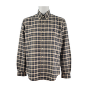 Ralph Lauren Men's Plaid Oxford Shirt Size L - NEW
