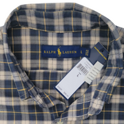 Ralph Lauren Men's Plaid Oxford Shirt Size L - NEW