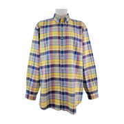 Ralph Lauren Men's Plaid Oxford Shirt Size 2XLT