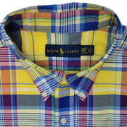 Ralph Lauren Men's Plaid Oxford Shirt Size 2XLT