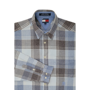 Tommy Hilfiger Vintage Men’s Plaid Button-Down Shirt Size L