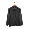 George Men's Fleece Knit Shirt Jacket Size L