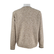 Lands’ End Vintage Men’s Wool Blend V-Neck Sweater Size L