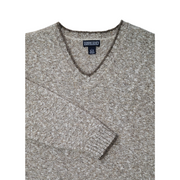 Lands’ End Vintage Men’s Wool Blend V-Neck Sweater Size L