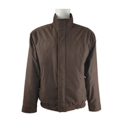 Weatherproof Men's Brown Insulated Full-Zip Jacket Size L