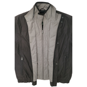 Weatherproof Men's Brown Insulated Full-Zip Jacket Size L