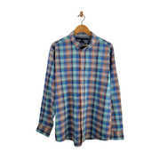 Tommy Hilfiger Men's Classic Fit Plaid Shirt Size XL