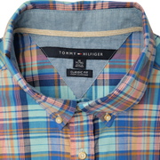 Tommy Hilfiger Men's Classic Fit Plaid Shirt Size XL