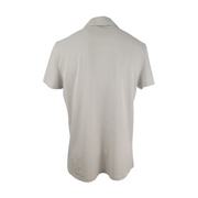 Express Men's Textured Knit Johnny Collar Polo Shirt Size L