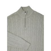 Daniel Cremieux Classics Men’s Cable Knit Quarter-Zip Sweater Size XXL - NEW