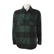 Freedom Foundry Men's Sherpa-Lined Fleece Shirt Jacket Size L