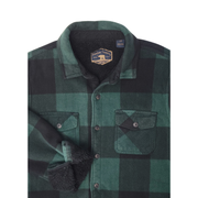 Freedom Foundry Men's Sherpa-Lined Fleece Shirt Jacket Size L