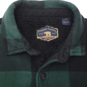 Freedom Foundry Men's Sherpa-Lined Fleece Shirt Jacket Size L