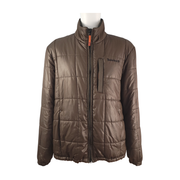 Timberland Men's Brown Quilted Puffer Jacket Size XL