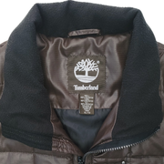 Timberland Men's Brown Quilted Puffer Jacket Size XL