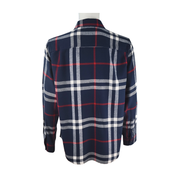 George Men's Long Sleeve Soft Flannel Shirt Size L