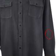 Lucky Brand Men’s Classic Fit Utility Solid Flannel Shirt Size XXL