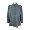 Lands’ End Men’s Plaid Men’s Plaid Oxford Shirt Size 17