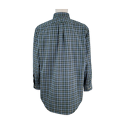 Lands’ End Men’s Plaid Men’s Plaid Oxford Shirt Size 17