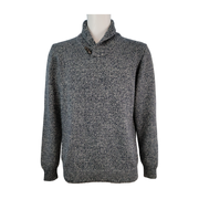 Old Navy Men's Wool Blend Marled Shawl Collar Sweater Size L