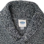 Old Navy Men's Wool Blend Marled Shawl Collar Sweater Size L