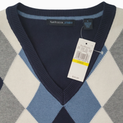 Van Heusen Studio Men’s Argyle Sweater Vest Size L - NWT