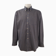L.L.Bean Wrinkle-Resistant Plaid Button-Down Shirt – Size L
